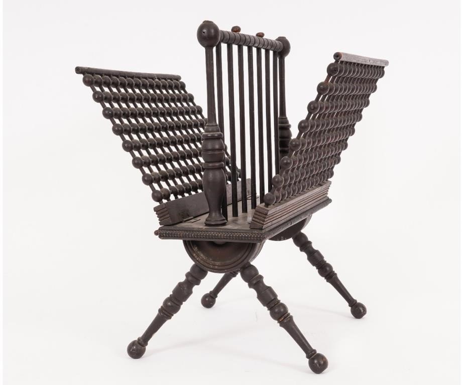 Ball and Stick carved magazine