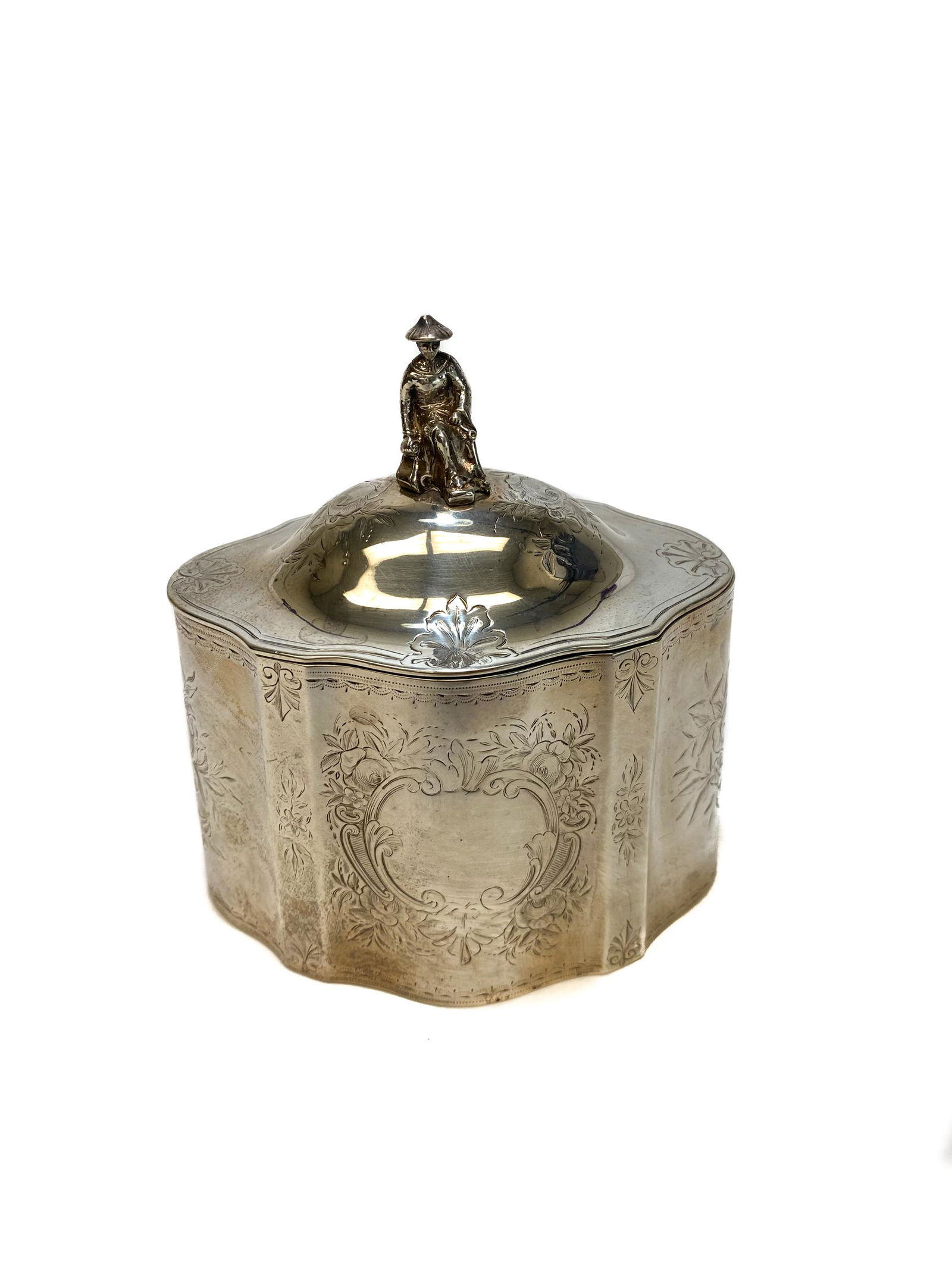 BALL, BLACK & CO 950 SILVER TEA
