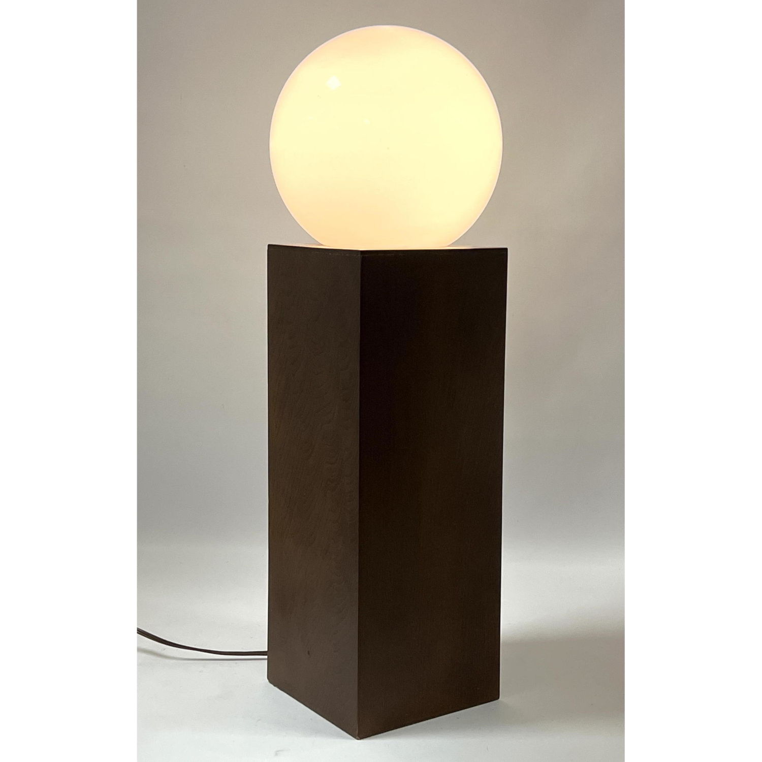 Ball Form Lamp. Plastic Sphere