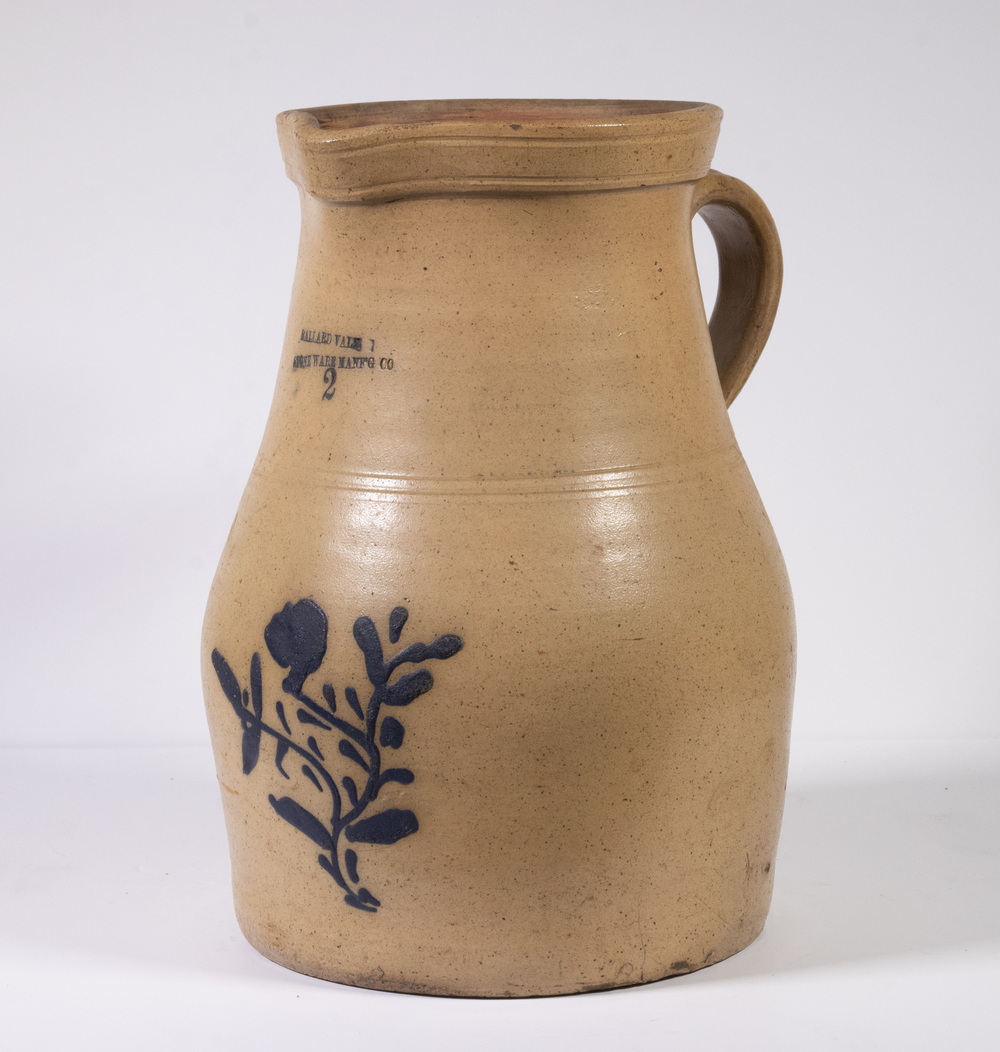 BALLARDVALE, MA STONEWARE PITCHER