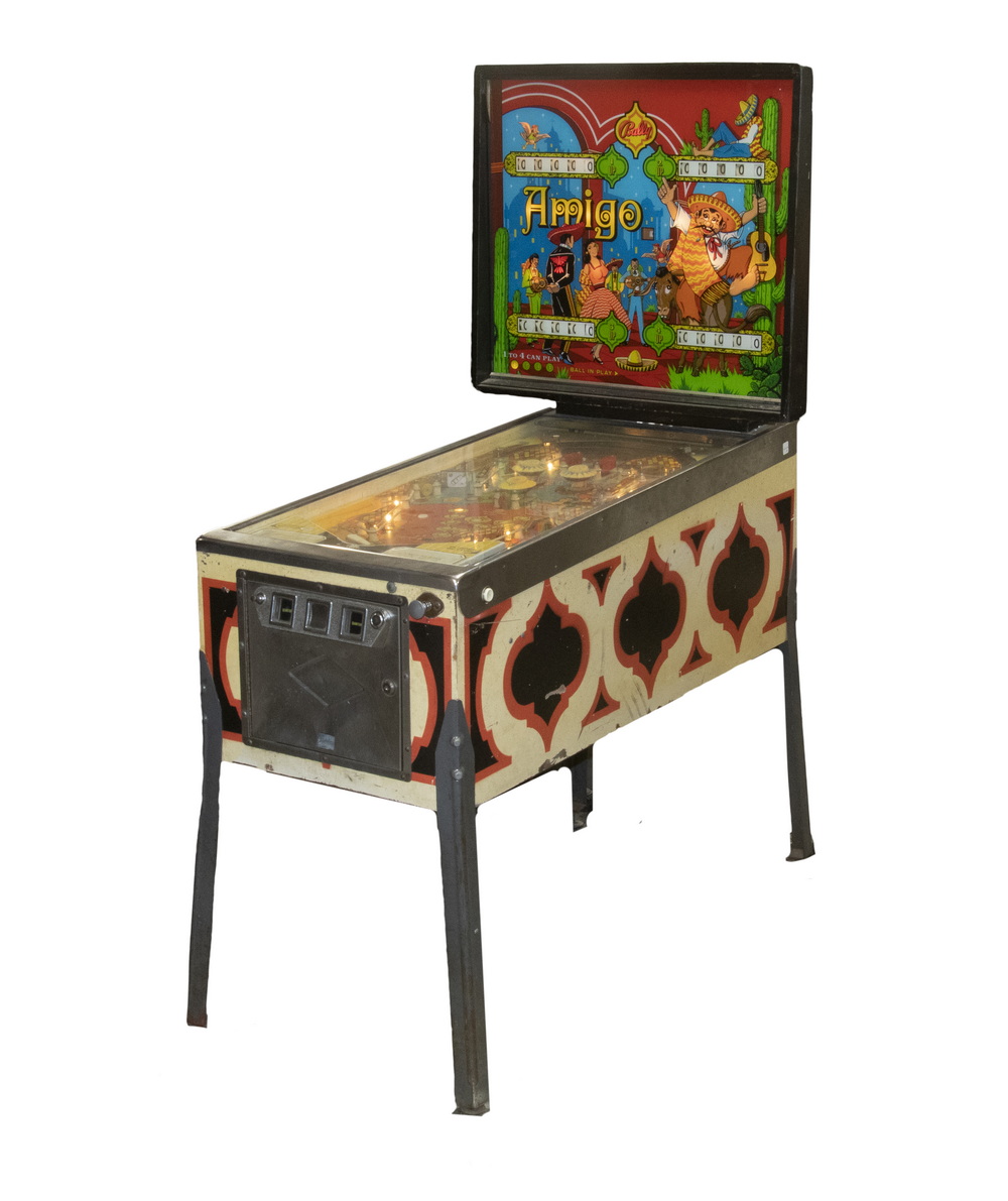 BALLY "AMIGO" PINBALL MACHINE 1974;