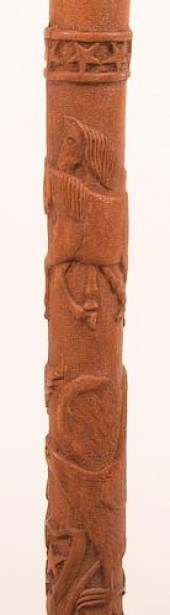 BALLY CARVER 19TH CENTURY FOLK