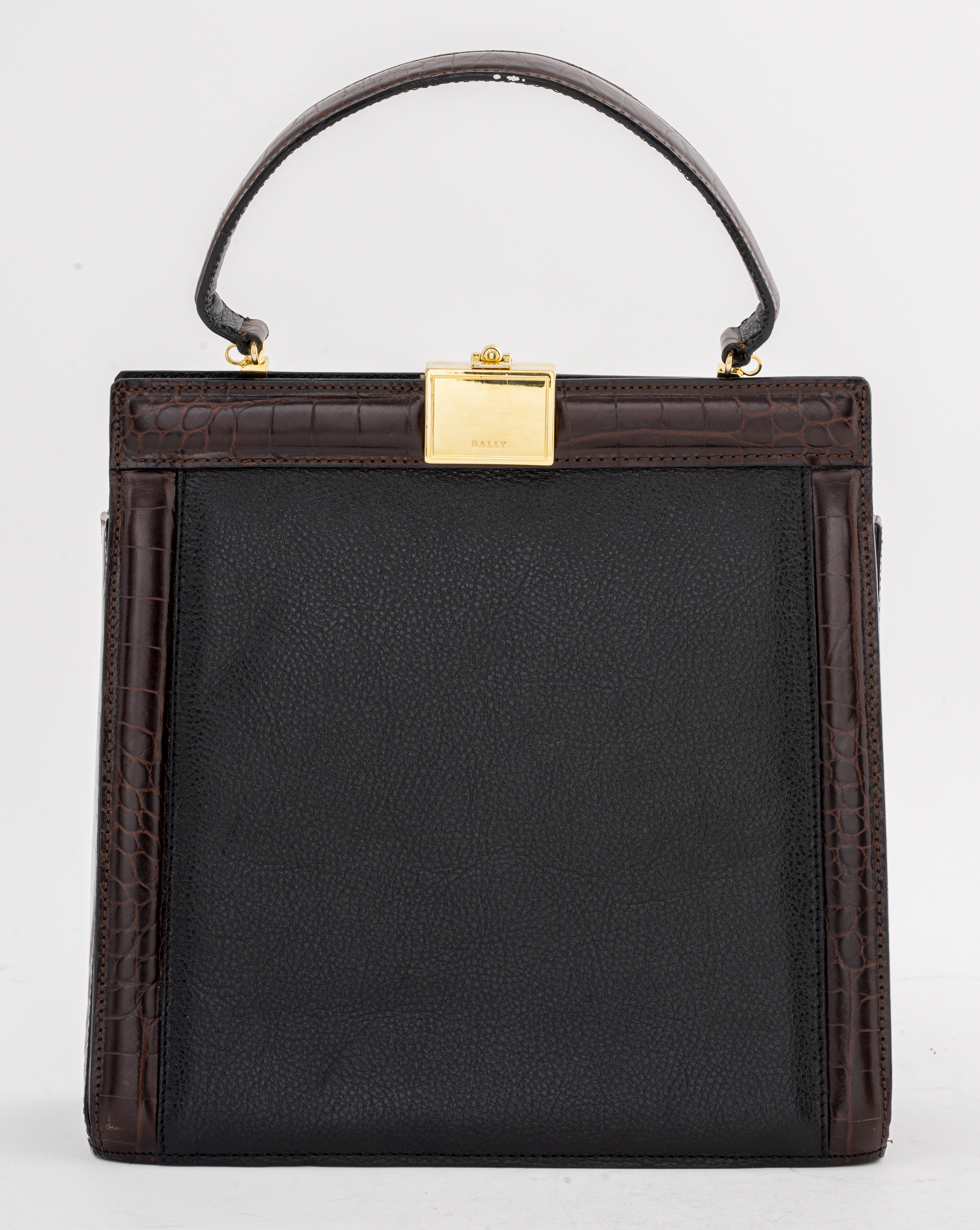 BALLY LEATHER HANDBAG, VINTAGE