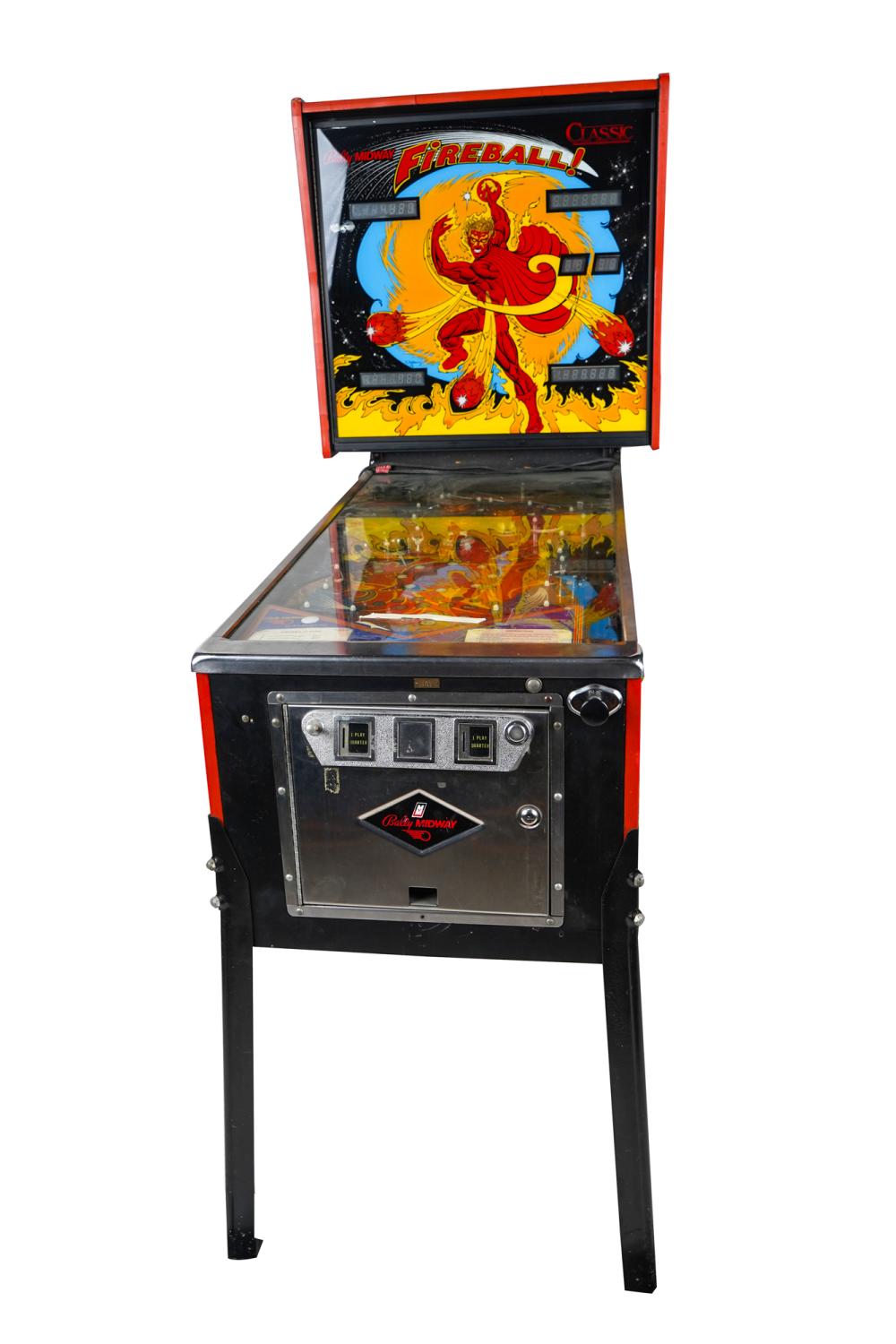 BALLY MIDWAY FIREBALL PINBALL