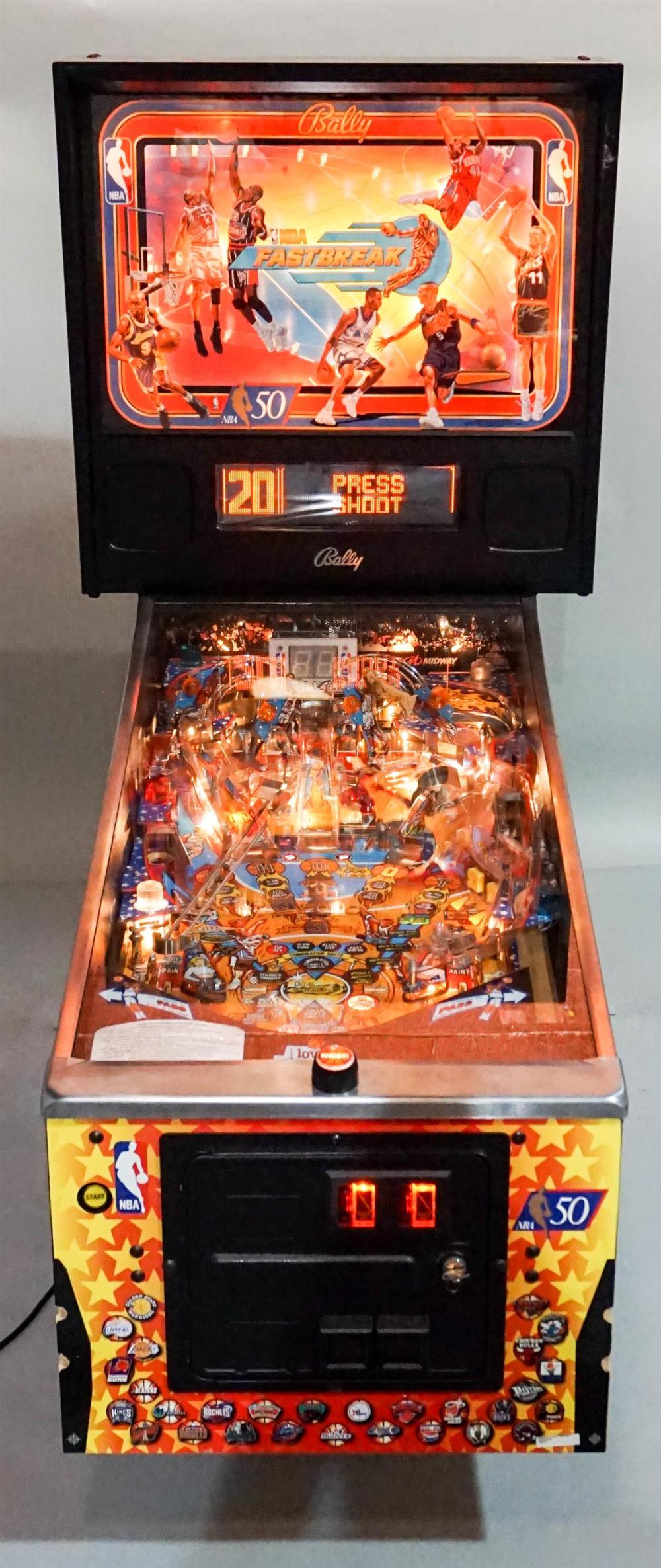 BALLY NBA FASTBREAK BASKETBALL