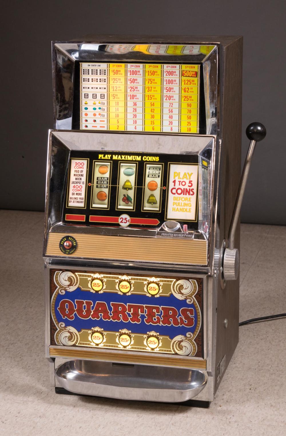 BALLY QUARTER SLOT MACHINEBALLY
