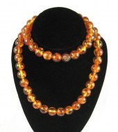 BALTIC AMBER BEAD NECKLACE, ME