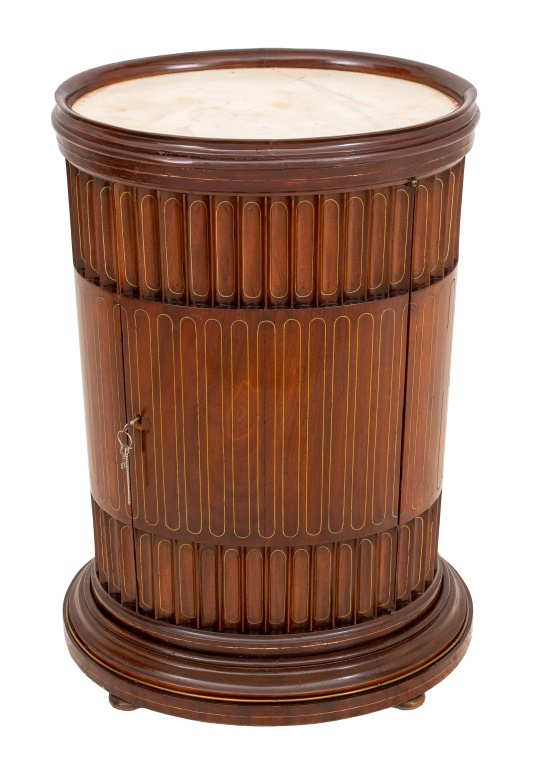 BALTIC NEOCLASSICAL BRASS-INLAID