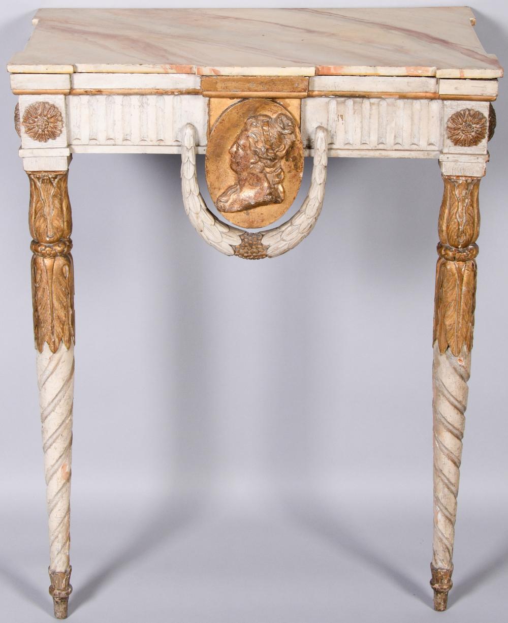 BALTIC NEOCLASSICAL PARCEL-GILT