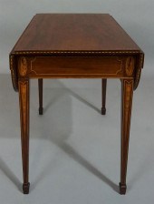BALTIMORE FEDERAL INLAID MAHOG