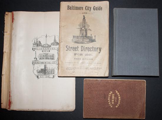 [Baltimore Guides] Four items 1)