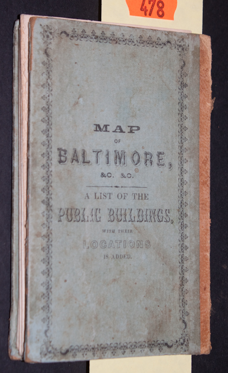 [Baltimore Map] William Sides ''Map