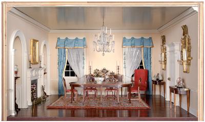 Baltimore miniature room box: