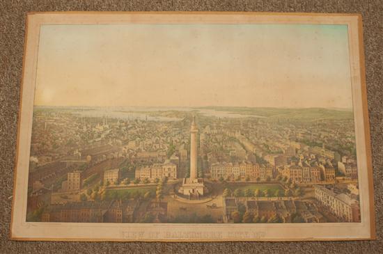 [Baltimore View] E. Sachse ''View