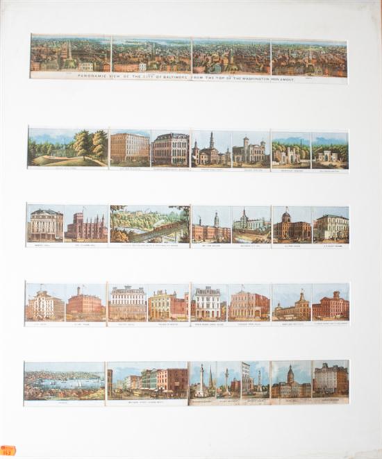 [Baltimore Views] Panoramic View of