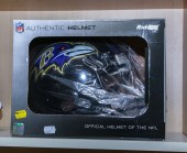 BALTO. RAVENS SOUVENIR HELMET,