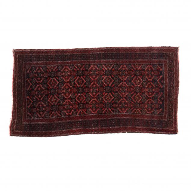 BALUCH AREA RUG Black field with