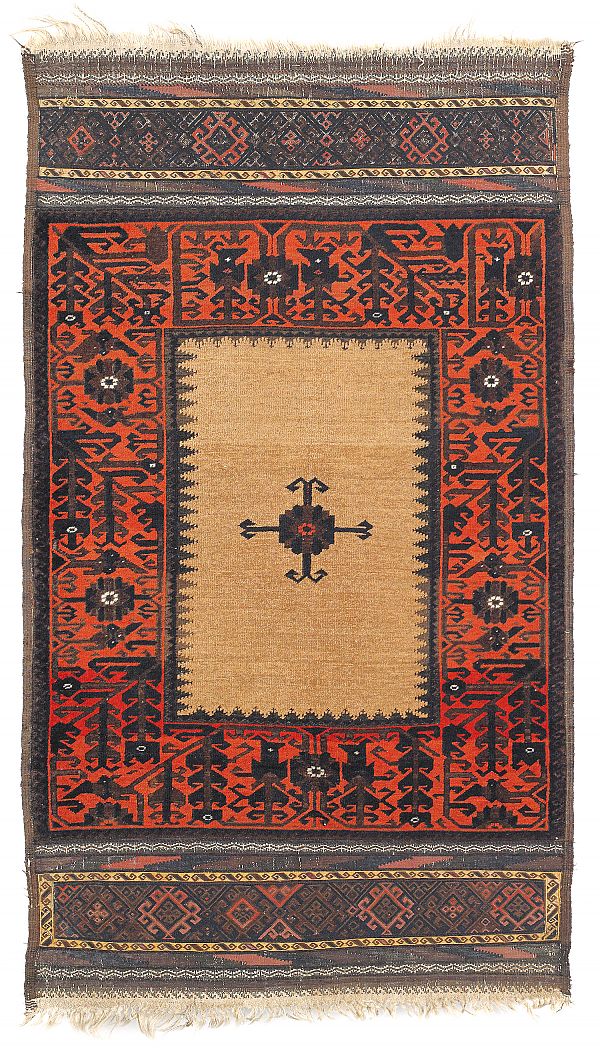 Baluch mat 19th c. with flat