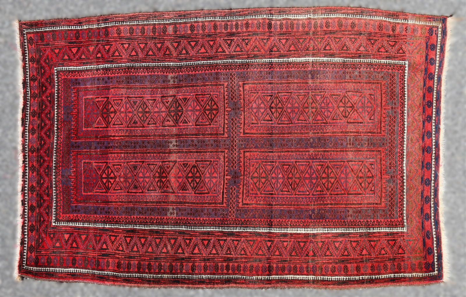 BALUCH WOOL RUG  4-2 X 6-6Afghan