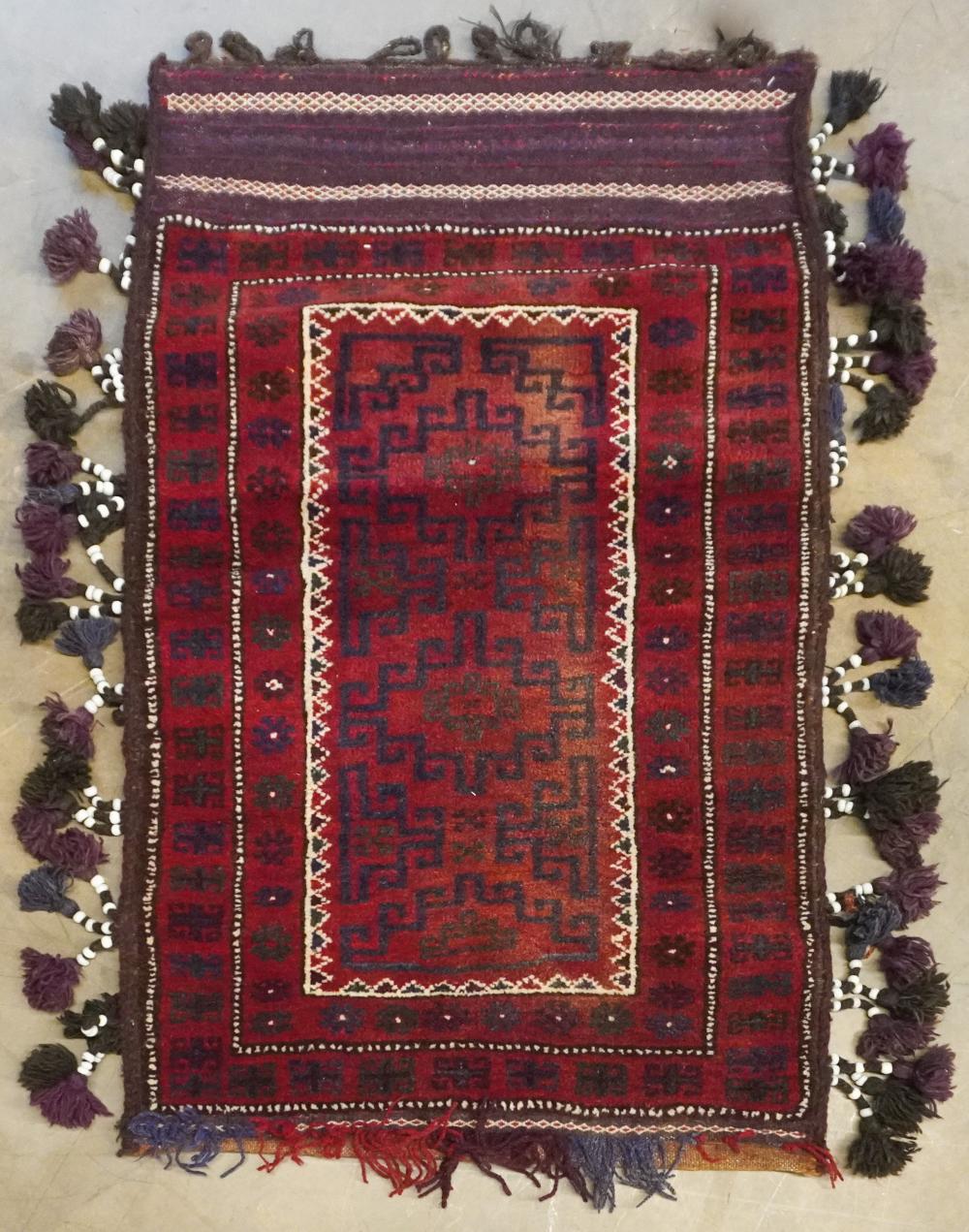 BALUCHISTAN RUG, 3 FT 8 IN X 2 FT 2