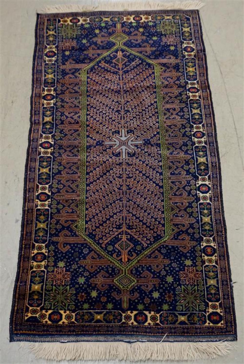 BALUCHISTAN RUG, 7 FT 3 IN X 3 FT 9