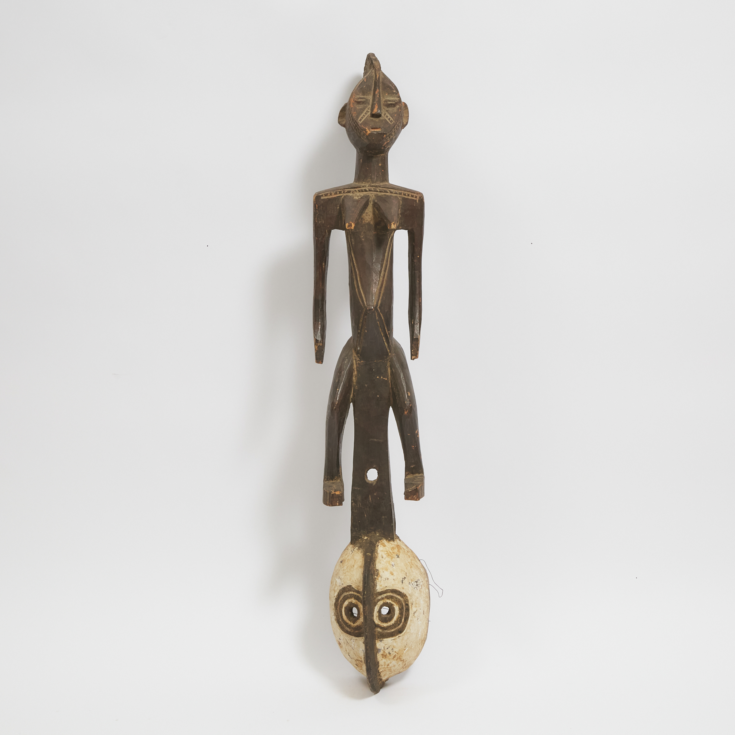 Bamana Mask with Figural