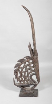 BAMANA PEOPLES CHIWARA CARVED