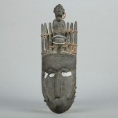 BAMBARA BAMANA AFRICAN MASK WI