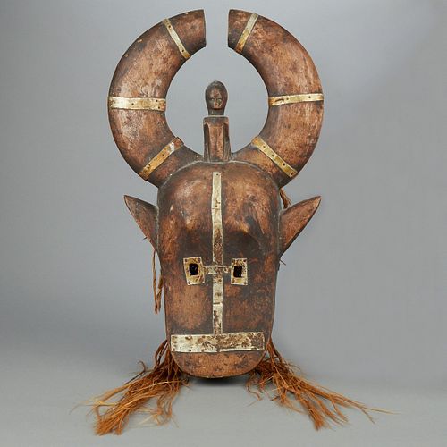 BAMBARA BAMANA BUFFALO AFRICAN MASK
