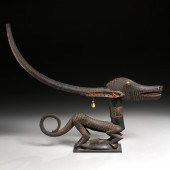 BAMBARA CARVED CI WARA HEADDRE