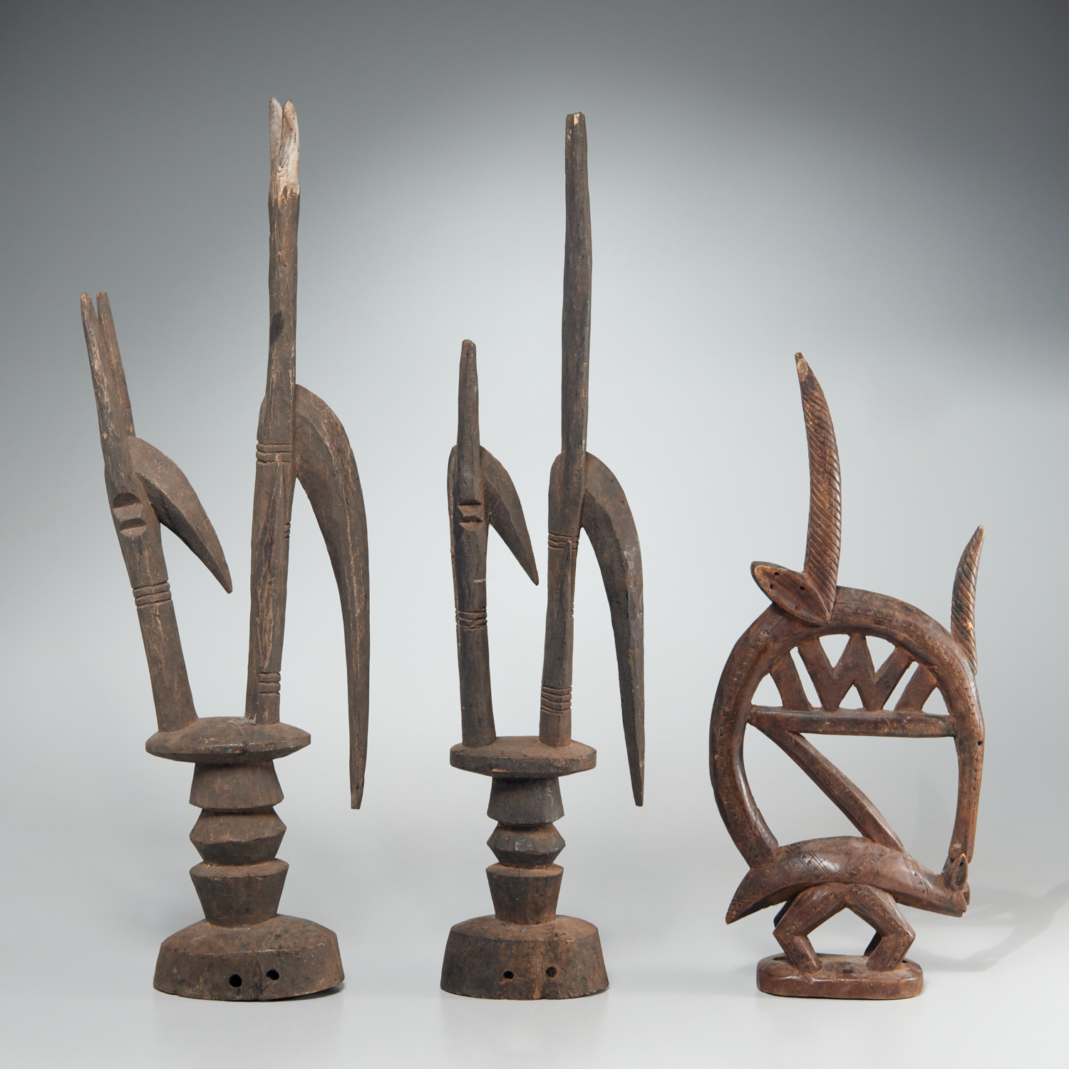BAMBARA PEOPLES, (3) CI-WARA