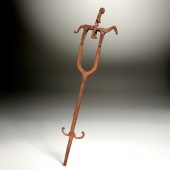 BAMBARA PEOPLES, FIGURAL STAFF