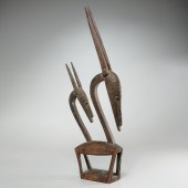 BAMBARA PEOPLES, WOODEN CI-WAR