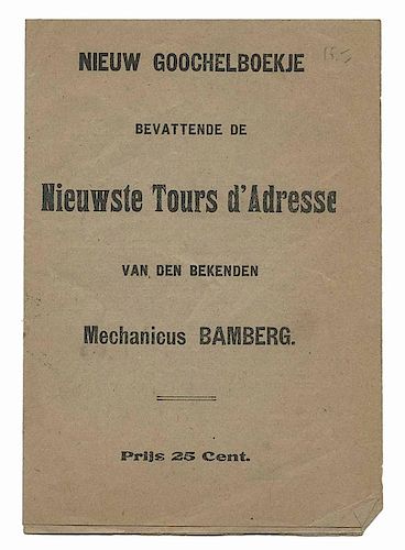 BAMBERG, DAVID L. NIEUW