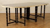 BAMBOO FORM DINING TABLE ATTR.