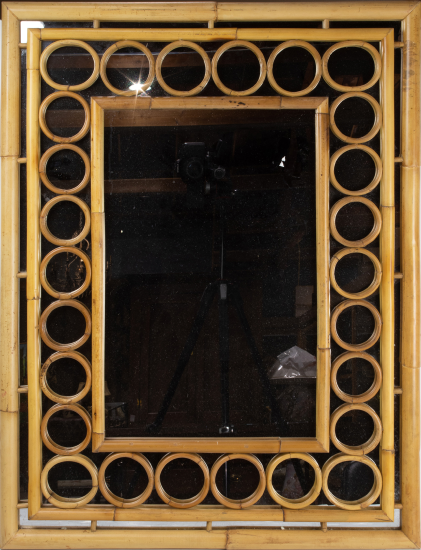 BAMBOO FRAMED MIRROR Bamboo