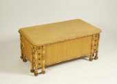 BAMBOO LIFT TOP BLANKET BOXBam