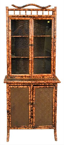 BAMBOO VICTORIAN CABINETBamboo