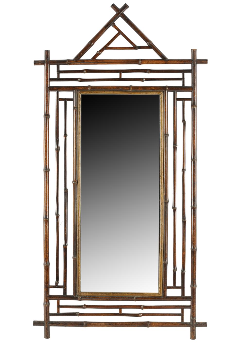 BAMBOO WALL MIRRORwith flat
