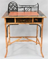 BAMBOO WRITING DESK, HAVING LE