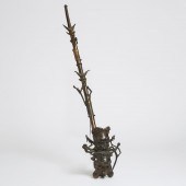 Bamileke Decorative Bronze Fig