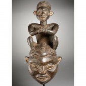 BAMILEKE OR BAMUM PEOPLES MASK