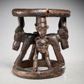 BAMILEKE PEOPLES, CARVED FIGUR