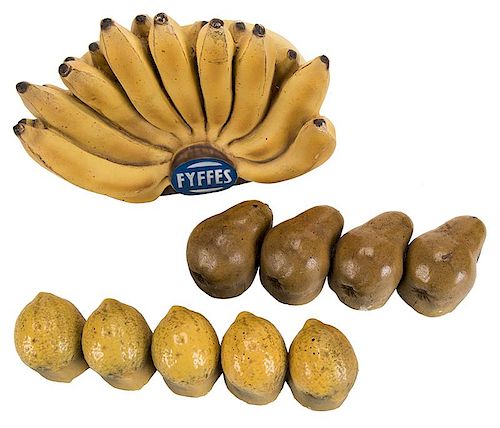 BANANAS, PEARS, AND LEMONS