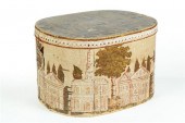 BAND BOX.  American  mid 19th