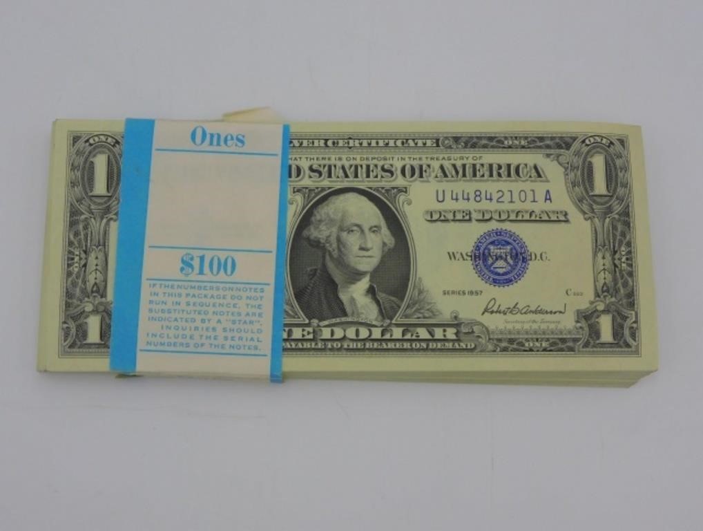 BAND OF (100) SILVER
