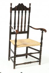 BANISTER BACK ARMCHAIR.  New E