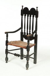 BANISTER-BACK ARMCHAIR.  New E