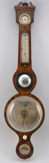 BANJO BAROMETER 19TH CENTURY H