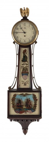 BANJO CLOCK ATTRIBUTED TO WALT